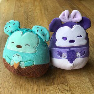 Disney Mickey and Minnie Scented Squishmallows